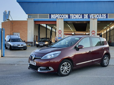 Renault Scenic passes ITV test in Murcia Renault Scenic at ITV
